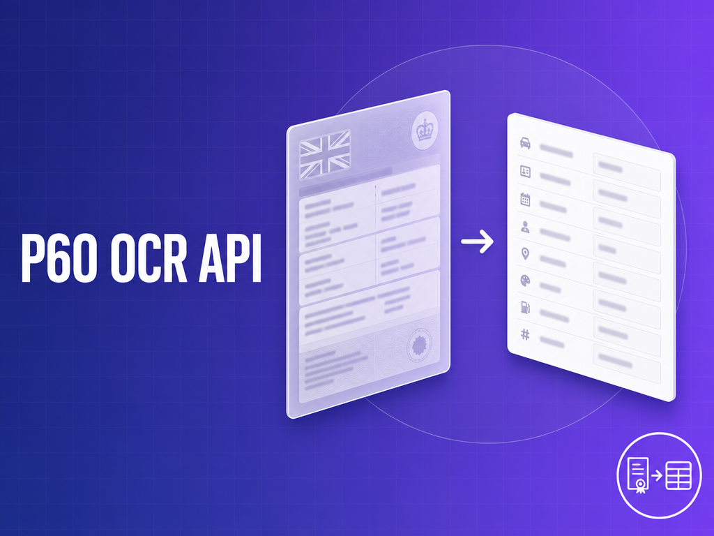 P60 OCR API: Extract Structured Data from P60 Forms (with Code Examples)